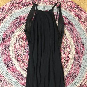 H&M Navy Midi Dress